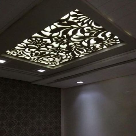 Forex Decoration, Contemporary False Ceiling, Mdf Ceiling, Decorative Ceiling Panels, Ceiling Wedding, Salon Simple, Ceiling Bathroom, Decorative Metal Screen, Sky Ceiling