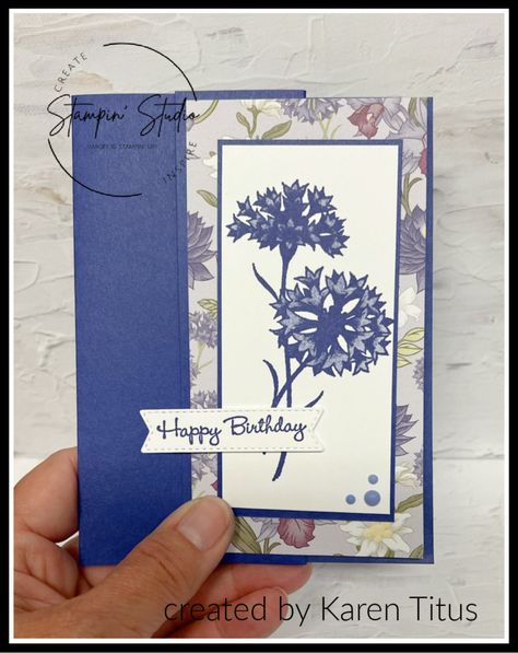 Su Wonderful World Cards, Stampin Up Cards 2023 Newest, Wonderful World Dsp Stampin Up Cards, Stampin Up Wonderful World Cards, Stampin Up Wonderful World, Dsp Cards, Easy Cards, Counting Cards, Flower Patch