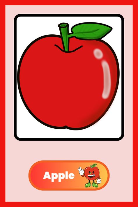 fruits flash cards, fruits flash cards free printable, flash cards of fruits, fruits name flash cards, flash cards, flash cards ideas study, flash cards ideas, flash cards revision, flash cards diy, flash cards alphabet, flash cards free, flash cards design, flash cards design ideas, flash cards days of the week, flash cards digital, flash cards fruits, flash cards how to make,  flash cards making Apple Flashcard, Cute Firs, Fruits Flashcards, Back To School Crafts For Kids, Baby Flash Cards, Fruit Names, Back To School Crafts, Flashcards For Kids, Kids English