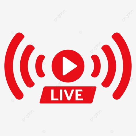 Live Streaming Logo, Live Streaming Design, News Poster, Youtube Logo Png, Video Icon, Live Icon, Red Video, Live Backgrounds, Happy Birthday Wallpaper