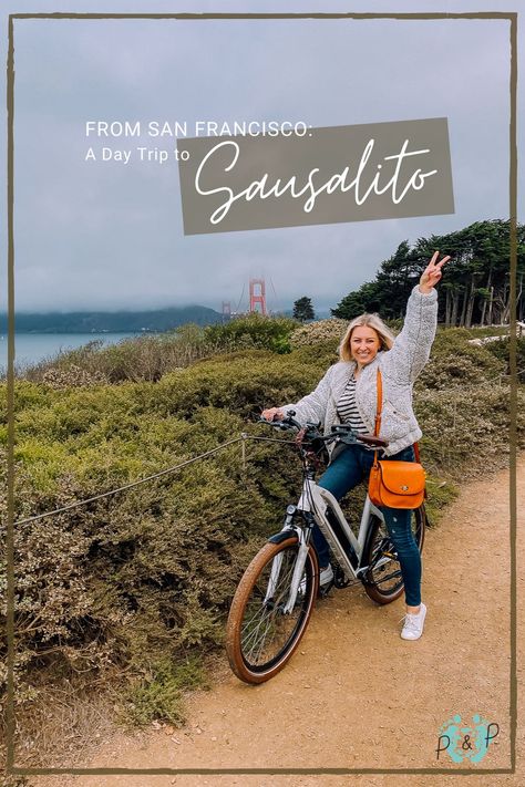 The ultimate day trip from San Francisco to Sausalito. Get out of the bustling city to spend a day in the cozy beach town of Sausalito, California. #Sausalito #California #DayTrip #SanFrancisco Saulsilito California, Sausalito California, Visit San Francisco, Sonoma Valley, Top Apps, Preemies, Bustling City, California Girl, Visit California