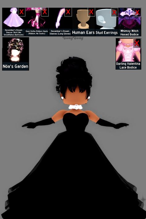 Black royal Royalhigh Roblox Royale High Royalehigh gown elegant classic oldmoney Beauty Pageant Royal High Outfit, Good Vs Evil Royale High Outfits, Haunted Theme Royale High, Old Money Royale High, Royale High Jacket Hack, Beauty Pagents Outfits Royal High, Good Vs Evil Outfit Royale High, Royal High Ball Outfits, Royal High Princess