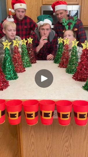 12K views · 256 reactions | Christmas Roll Table Game Pt. 1!! 🎄 #fyp #games #familygamenight #christmas | Benson Bros | Benson Bros · Original audio Christmas Games To Play, Pong Game, Xmas Games, Family Friendly Games, Christmas Cup, Christmas Party Games, Senior Living, Christmas Games, Christmas Family