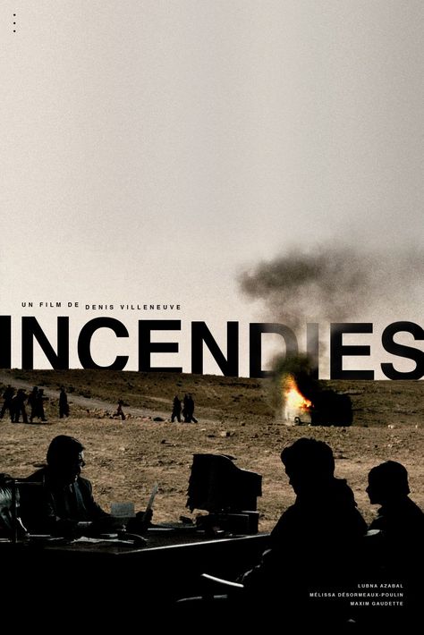 INCENDIES (2010) poster by Agustin R. Michel Incendies Movie, Film Font, Movie Poster Photoshop, I Origins, Film Posters Art, Denis Villeneuve, Iconic Movie Posters, Cinema Art, Film Poster Design