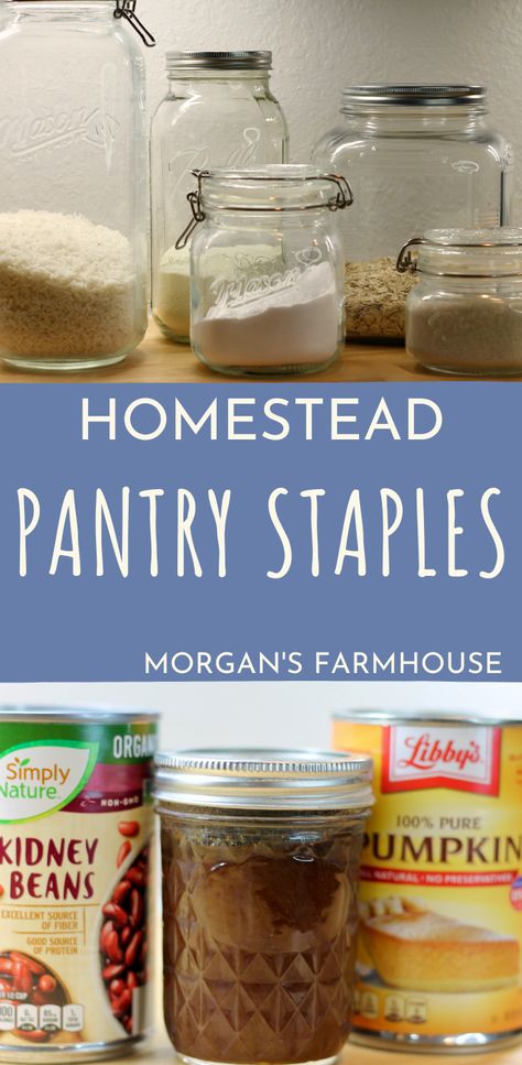 When learning to cook real food you are going to need to learn how to stock real food. I’ve made a list of my homestead pantry staples. It’s the list of things we eat regularly and keep on hand at all times. Stocking a pantry isn’t something I was ever taught, but simply figured out along the way.