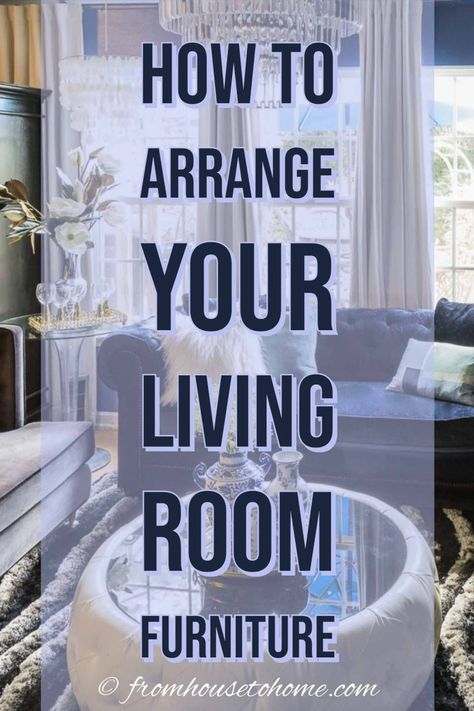 How To Arrange Your Living Room Furniture | Interior Decorating Tips Focal Point Living Room, Living Room With Large Windows, How To Arrange Furniture, Contemporary Family Rooms, Room With Large Windows, Living Room Design Layout, Room Layout Design, Tv Fireplace, Arrange Furniture