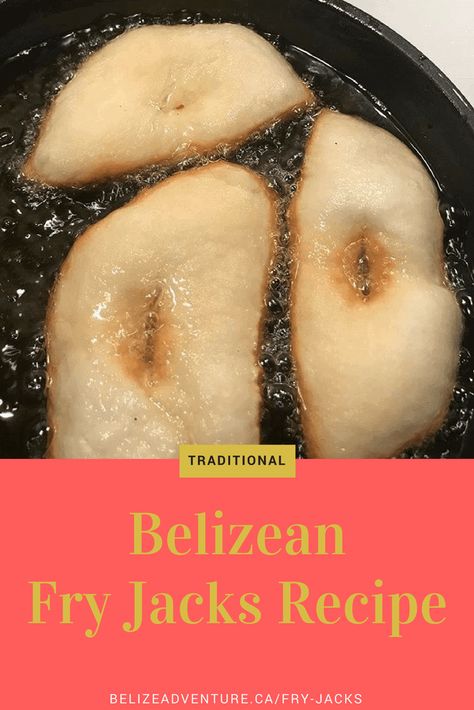 Belizean Fry Jacks – Recipe by Belize Adventure Belizean Fry Jack Recipe, Fry Jack, Fry Jacks, Belize Recipes, Make Refried Beans, Belize Food, Breakfast On The Beach, Popular Food, Fry Bread