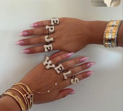 Dope Jewelry Accessories, Fancy Accessories, Cartier Bracelet, Gold Girl, Wrist Jewelry, Dope Jewelry, Funky Jewelry, Stacked Jewelry, Jewelry Lookbook