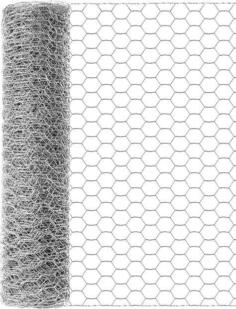 TOYPOPOR Chicken Wire 40cm x 10m, Outdoor Anti-Rust Hexagonal Galvanized Chicken Wire Fencing, Chicken Wire Mesh to Protect Gardening Plants Vegetables Flowers Fruits From Dogs, Rabbits,Squirrels : Amazon.co.uk: Business, Industry & Science Chicken Enclosure, Chicken Wire Fence, Christmas Wreath Frames, Chicken Fence, Wire Fencing, Wire Mesh Fence, Plants Vegetables, Diy Garden Fence, Wire Netting