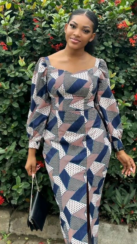 Chitenge Outfits, Ankara Dress Designs, Ankara Long Gown, Ankara Long Gown Styles, African Print Dress Ankara, Afrikaanse Mode, Ankara Gown Styles, African Inspired Clothing, African Wear Dresses