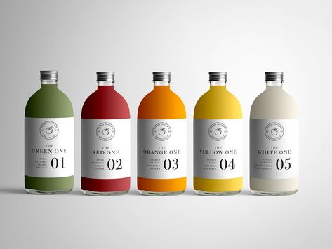 Minimalist & Timeless Branding + Packaging Design of Sydney Juice Bar Juice Packaging Design Bottle, Premium Food Packaging, Juice Packaging Design, Timeless Branding, Juice Bar Design, Juice Logo, Juice Branding, Drinks Packaging Design, Bottle Design Packaging