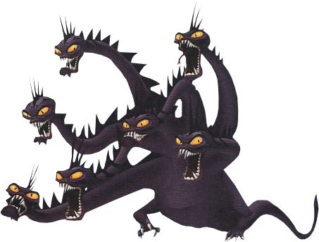 hydra dragon greek mythology - Google Search Hydra Monster, Zorua Pokemon, White Claws, Kingdom Hearts Ii, Disney Hercules, Disney Wiki, Disney Magic Kingdom, Sketch Inspiration, Mythological Creatures