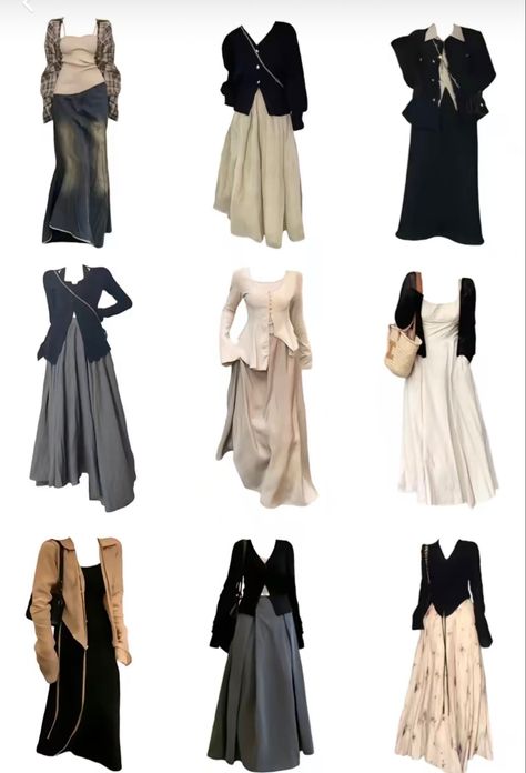 Modest Downtown Outfits, Japanese Womens Fashion, Modest Girly Outfits, Rok Outfit, Stile Hijab, Simple Style Outfits, Modesty Outfits, Cute Modest Outfits, Muslim Outfits Casual