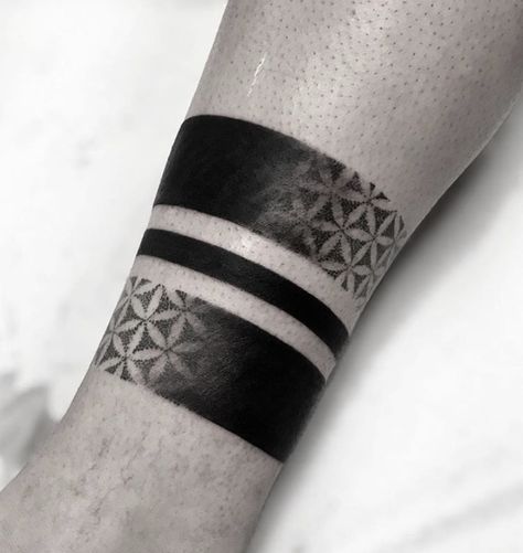 Geometric Band Tattoo, Bracelet Tatoo, Black Band Tattoo, Stripe Tattoo, Wrist Band Tattoo, Black Line Tattoo, Cuff Tattoo, Armband Tattoos, Forearm Band Tattoos