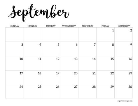 September 2023 printable school calendar. Print this horizontal basic black and white calendar for free. 2023 December Calendar, December 2023 Calendar Printable, 2023 Calendar Printable Free, Calander Printable, September Calendar Printable, Black And White Calendar, 2023 Calendar Printable, Paper Trail Design, Free Printable Calendar Templates