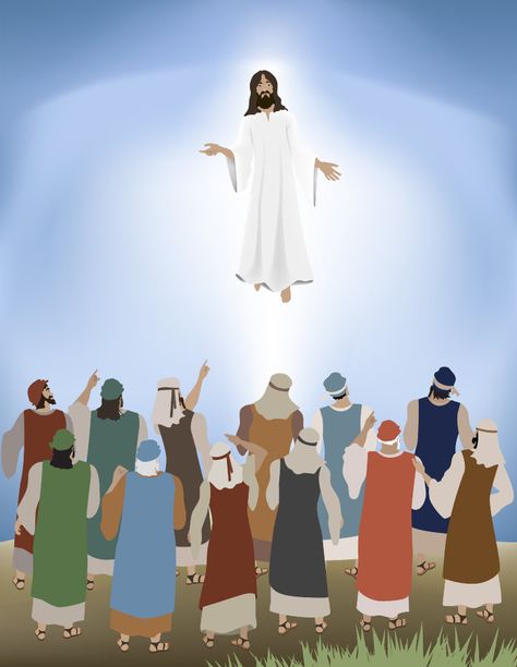 This kids Bible lesson is based on the story from Acts 1 where the Apostles see Jesus ascend to Heaven. This lesson plan was first taught in children’s Sunday School but could be modified for… Ascension Craft, Jesus Ascension, Ascension Of Jesus, Ascension Day, Kids Sunday School Lessons, Jesus Cartoon, Acts 1, Children's Church Crafts, Empty Tomb