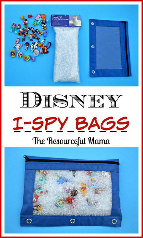 Busy Blankets, I Spy Bags, Disney Lessons, Disney Crafts For Kids, Disney Themed Classroom, Disney Activities, Spy Bag, Sensory Items, Fidget Quilts