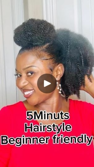 Updo Styles For Black Women, Five Minute Hairstyles, Styles For Black Women, Black Women Wedding, Updo Styles, Beauty Spot, Wedding Guest, Black Women, Hairstyles