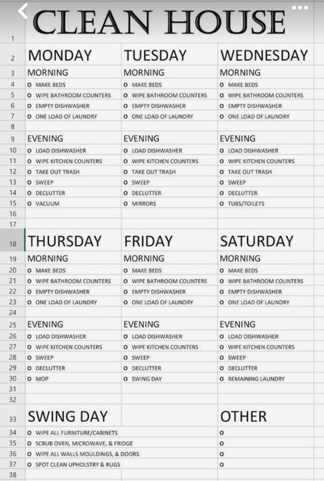 Mom Cleaning Hacks, Full House Cleaning Checklist, House Cleaning Plan, House Routine, Realistic Cleaning Schedule, Schedule Ideas, Family Binder, Cleaning Schedule Printable, Clean House Schedule