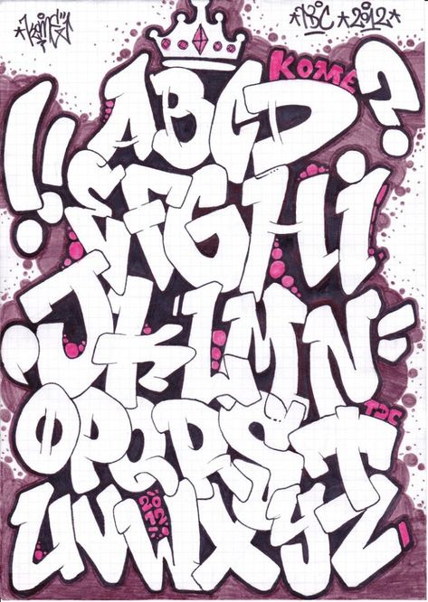 graffiti letters Graffiti Alphabet Styles, Alphabet Graffiti, Graffiti Lettering Alphabet, Graffiti Art Letters, Graffiti Wildstyle, Graffiti Text, Best Graffiti, Graffiti Words, Graffiti Lettering Fonts