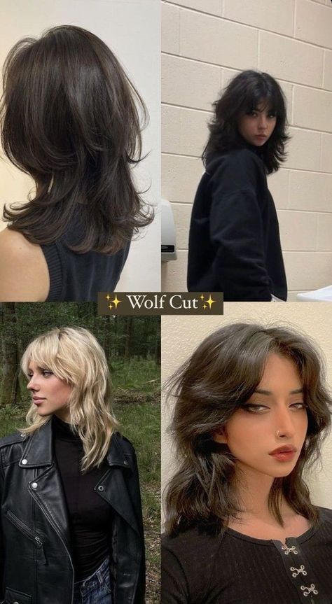 Hair Stules, Easy Trendy Hairstyles, Aesthetic Hairstyles, Wolf Haircut, Hair Inspiration Long, Oval Face Haircuts, Oval Face Hairstyles, Hair Inspiration Short, Hairstyles For Layered Hair