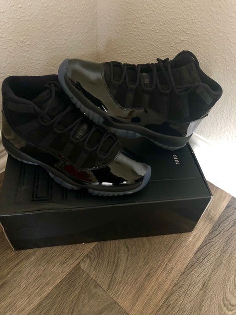 Cap And Gown Jordan 11s Outfit, Jordan 11 All Black, Cap And Gown Jordan 11s, All Black Jordans, Jordan 11s Outfit, 11s Jordans, Air Jordans 11, Jordan 11 Cap And Gown, Jordans 11