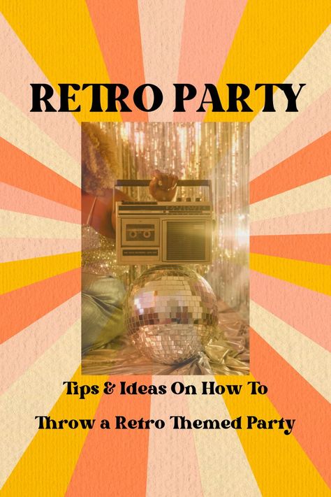 Looking to throw an unforgettable retro themed party? Whether it's a 50s sock hop, a 70s disco, or a modern take on an 80s classic, we've got the perfect tips and ideas to make your event stand out. From choosing the right decorations to the best music and entertainment, we'll help you create an unforgettable retro themed party that your guests will love. Retro Theme Party Decoration, Retro Themed Party, Retro Theme Party, 50s Sock Hop, 70s Party Theme, Sock Hop Party, 70s Party, Sock Hop, 70s Decor