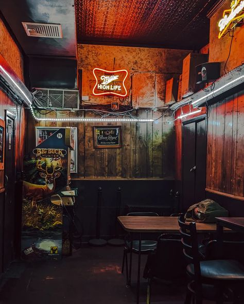 The Dive Bar Aesthetic (@divebarvibes) • Instagram photos and videos Dive Bar Aesthetic Basement, Bar Scene Aesthetic, American Dive Bar, Blues Bar Aesthetic, Beach Dive Bar, Retro Dive Bar, Bar Tending Aesthetic, Dive Bars Aesthetic, Biker Bar Aesthetic