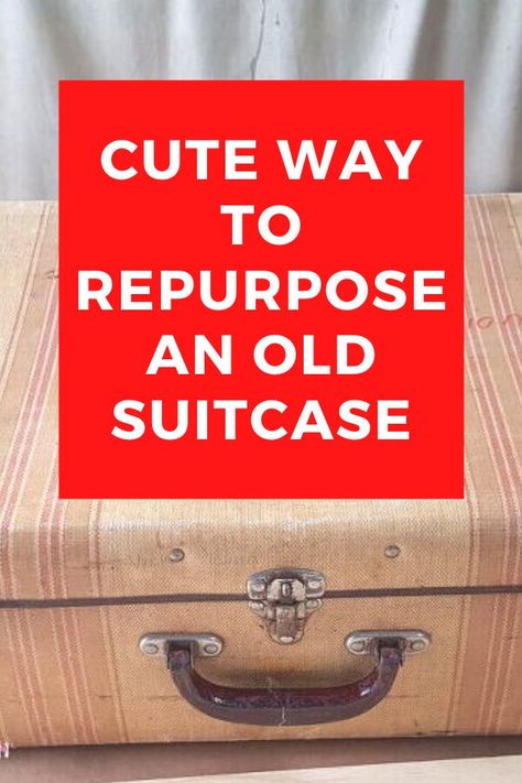 Old Suitcases Repurposed Diy Ideas, What To Do With Old Suitcases, Repurposing Old Suitcases, Repurposed Vintage Suitcase, Samsonite Luggage Vintage Repurpose, Upcycling Ideas Diy, Vintage Suitcase Table, Diy Entryway Table, Suitcase Table