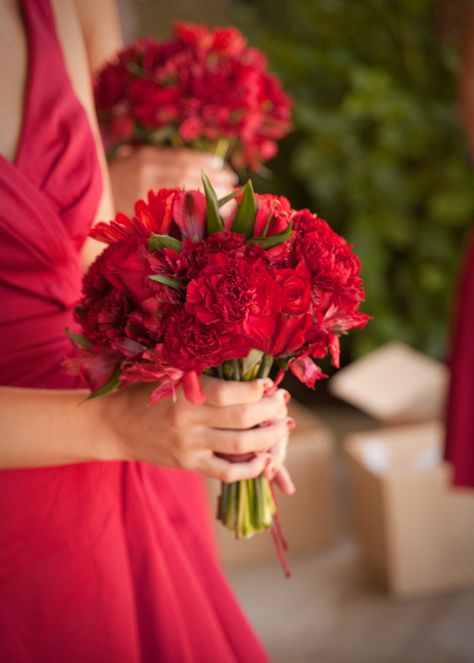 Carnation Bouquet, Red And White Weddings, Red Carnation, Boston Harbor, Lace Wedding Dress With Sleeves, Wedding Event Planning, Rose Wedding, Floral Bouquets, Red Floral