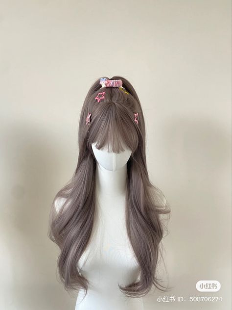 Wenlcv Hair, Hair Stages, Pretty Hair Cuts, Korean Hair Color, Hair Style Korea, Hair Inspiration Long, Kpop Hair, Hair Arrange, Hair Tips Video