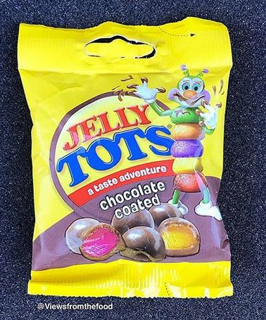 This one is from #southafrica We have jelly tots in the #uk but their not coated in chocolate like these and are a flat shape. For anyone who isn’t clued up on jelly tots their sugar coated fruit jellies with a soft texture. Over in Africa some genius decided to coat them in a thick layer of sweet milk chocolate and it works brilliantly. Sugar Coated Fruit, Fruit Jellies, Jelly Tots, Sweet Milk, Fruit Jelly, Chocolate Coating, Flat Shapes, Milk Chocolate, Soft Texture