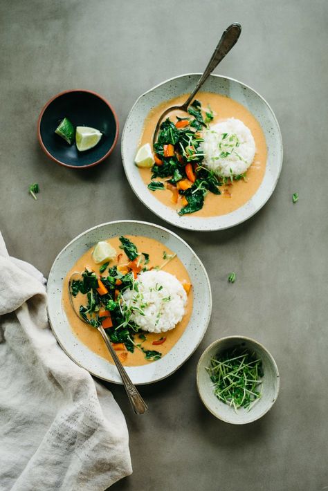 Vegetable Curry, Food Presentation, Thai Recipes, Curry Recipes, Food Plating, Lunches And Dinners, Food Styling, Food Photo, First Order