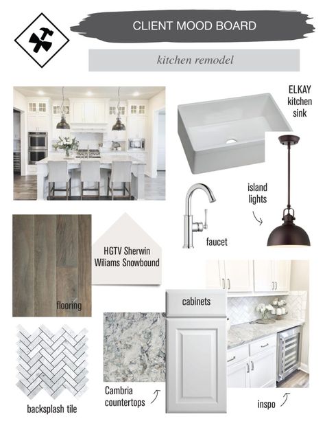 Modern Traditional Kitchen, Old Kitchen Remodel, White Kitchen Remodel, Traditional Kitchen Remodel, Kitchen Remodel On A Budget, Kitchen Construction, Kitchen Blue, Kitchen Mood Board, White Kitchen Remodeling