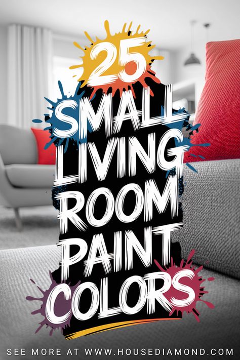 25 Small Living Room Paint Colors Small Living Color Ideas, Small Sitting Room Colour Ideas, Painting A Living Room Ideas, Painting The Living Room Ideas, Subtle Living Room Colors, Best Living Room Colors Cozy, Interior Paint Colors For Small House, Paint Color For Small Room, Wall Colors For Small Living Room