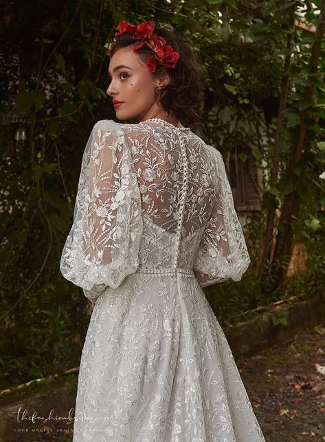 August 16, 2023 – The FashionBrides Chunky Lace Wedding Dress, Lace Puff Sleeve Wedding Dress, Square Neckline Wedding Dress Sleeves, Long Sleeve Floral Wedding Dress, Swiss Dot Wedding Dress, A Line Wedding Gown, Hannah Mae, Celtic Wedding Dress, Wedding Gown With Sleeves