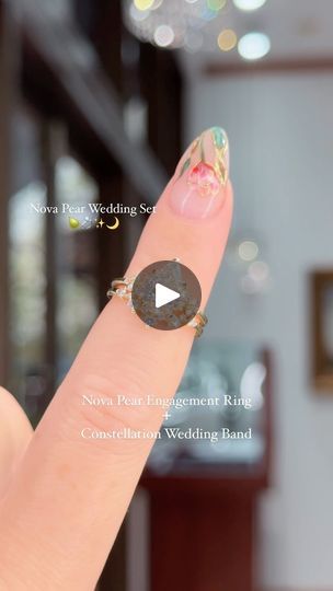 1.3M views · 130K reactions | Nova Pear Wedding Set 🍐💍

Nova Pear Engagement Ring 🌙
Constellation Wedding Band ✨

Build your set on princessbridediamonds.com✨

#princessbridediamonds #pbdbling #engagementring #engagementrings #huntingtonbeach #orangecounty #novaengagementring #constellationweddingband | Princess Bride Diamonds | Tommy Richman · MILLION DOLLAR BABY Tommy Richman, Constellation Wedding, Million Dollar Baby, Pear Engagement Ring, Princess Bride, Million Dollar, Rich Man, Wedding Set, Huntington Beach