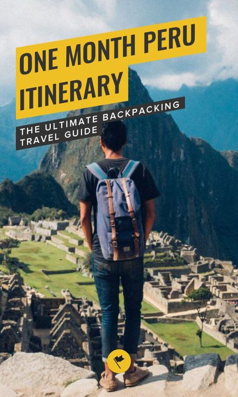 One Month Peru Itinerary - The Ultimate Backpacking Travel Guide- Peru is by far, my favorite country in South America. It has a lot to offer from hiking to unique culture unlike any other in the region. Here's a complete one month itinerary to Peru and a travel guide on things to do, where to go, and how to get around from north to south of Peru.#travel#peru #destinations #southamerica Beginner Backpacking, Peru Itinerary, Backpacking Peru, Backpacking For Beginners, Travel Peru, Peru Travel Guide, Backpacking Guide, Unique Culture, Backpacking South America