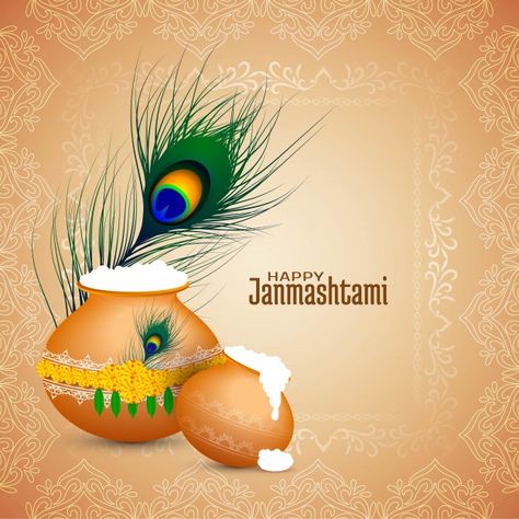 Happy Gopashtmi, Janmashtami Poster Design, Janmashtami Ideas, Janmashtami Greeting, Happy Janmashtami Wishes, Janmashtami Greetings, Janmashtami Status, Janmashtami Celebration, Indian Peacock