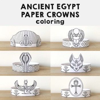 Kids Birthday Party Crafts, Craft Birthday Party, Ancient Egypt Crafts, Egypt Lessons, Egypt Activities, Egypt Crafts, Egyptian Party, Starověký Egypt, Egypt Project