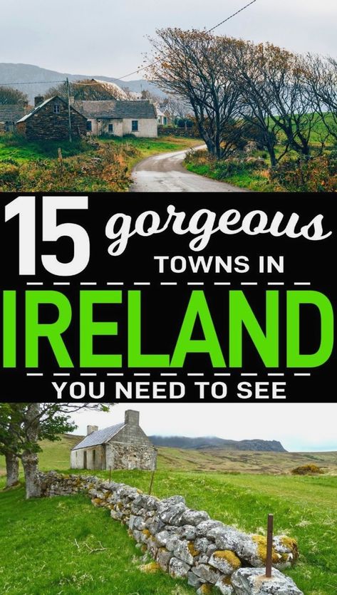 Things To See In Ireland, Bucket List Europe, Ireland Road Trip, Gorgeous Places, Travel Jobs, Ireland Vacation, Backpacking Europe, Cities In Europe, Green Landscape