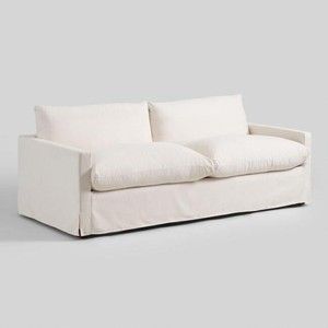 Shop my Home - She Gave It A Go White Modern Sofa, Restoration Hardware Cloud Couch, Extra Deep Sofa, Restoration Hardware Cloud, Affordable Sofa, Deep Sofa, Comfy Sofa, Beautiful Spaces, Affordable Home Decor