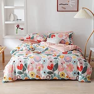 Bedding Floral, Duvet Covers Floral, Flower Comforter, Flower Duvet Cover, Floral Comforter Sets, Floral Bedding Sets, Kids Duvet, Flower Duvet, Girls Bedding Sets