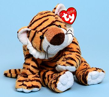 Tiger Plushie, Tiger Reference, Contact Photos, Ty Pluffies, Stuffed Tiger, Tiger Stuffed Animal, Tiger Plush, Ty Toys, Ty Babies