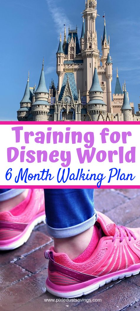 Training For Disney World, Disney Walking Plan, Shoes For Disney World Walking, Disney World Planning Printables, Disney Workout, Walking Plan, Disney Transportation, Disney Printables, Disney World Vacation Planning