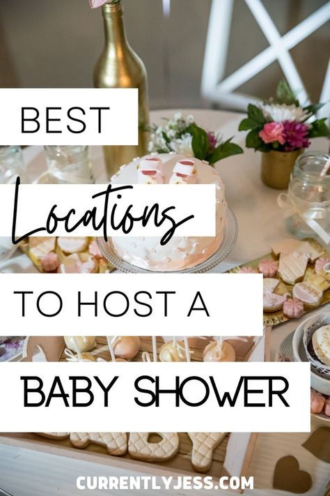 Looking for the perfect location to host a baby shower? Check out these great locations ideas! These tips will help you find the ideal location for an unforgettable baby shower! #babyshower #eventplanning #partyplanning #babyshowerideas #venues Baby Shower Planning Checklist, Baby Shower Checklist, Planning A Baby Shower, Baby Shower Host, Baby Shower Venues, Newborn Baby Tips, Baby Shower Desserts, Bloom Baby, Modern Baby Shower