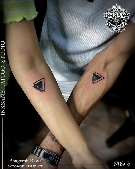 Triangle Couple Tattoo, Couple Tattoos Triangle, Diamond Shape Tattoo Designs, Stunning Tattoos, French Tattoo, Couples Tattoo Designs, Shape Tattoo, Drawing Styles, Triangle Tattoos