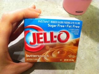 Overnight Oats Pie Filling, Butterscotch Overnight Oats, Butterscotch Protein Pudding, Jello Overnight Oats, Overnight Oats With Jello Pudding, Overnight Oats With Pudding, Butterscotch Pudding Recipes, Easy Overnight Oats, Sugar Free Jello