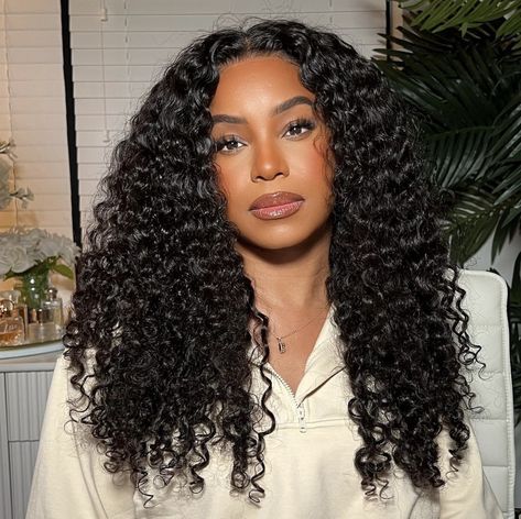 Natural Curls Hairstyles, Lace Front Human Hair Wigs, Curly Lace Front Wigs, Deep Curly, Lace Front Human Hair, Peruvian Hair, Hair Crush, Frontal Wig, Hair Quality