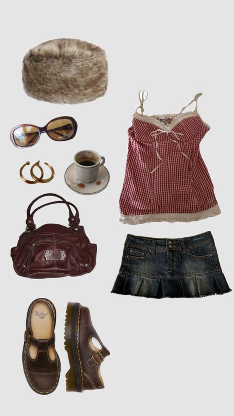 #aesthetic #outfit #fashion #fashionaesthetics #clothes #acessories #tumblr #core Tumblr Core, Indie Outfit Inspo, Core Clothes, Shuffles Aesthetic, Downtown Outfits, Aesthetic Fits, Quirky Fashion, Warm Weather Outfits, Tumblr Outfits